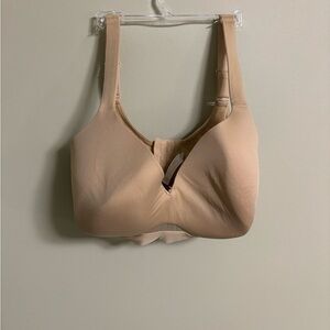 Lane Bryant Cacique Lightly Lined Full Coverage Bra Size 38G Beige
